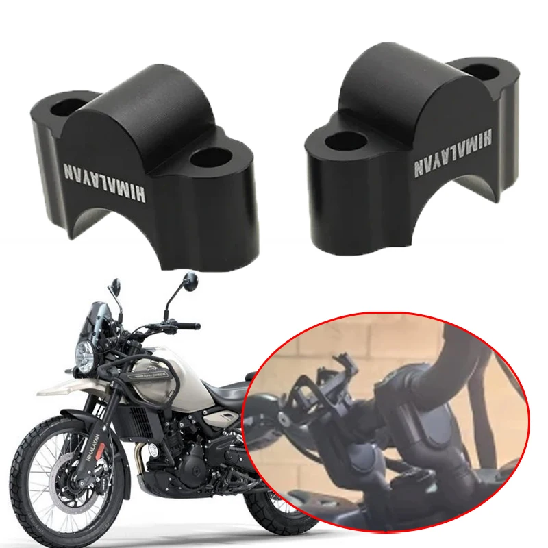 Motorcycle Handlebar Back Move Handle Clamp Accessories CNC Handlebar Riser Adapter Fit For HIMALAYAN450 HIMALAYAN 450 2024 2025
Motorcycle Handlebar Back Move Handle Clamp Accessories CNC Handlebar Riser Adapter Fit For HIMALAYAN450 HIMALAYAN 450 2024 2025