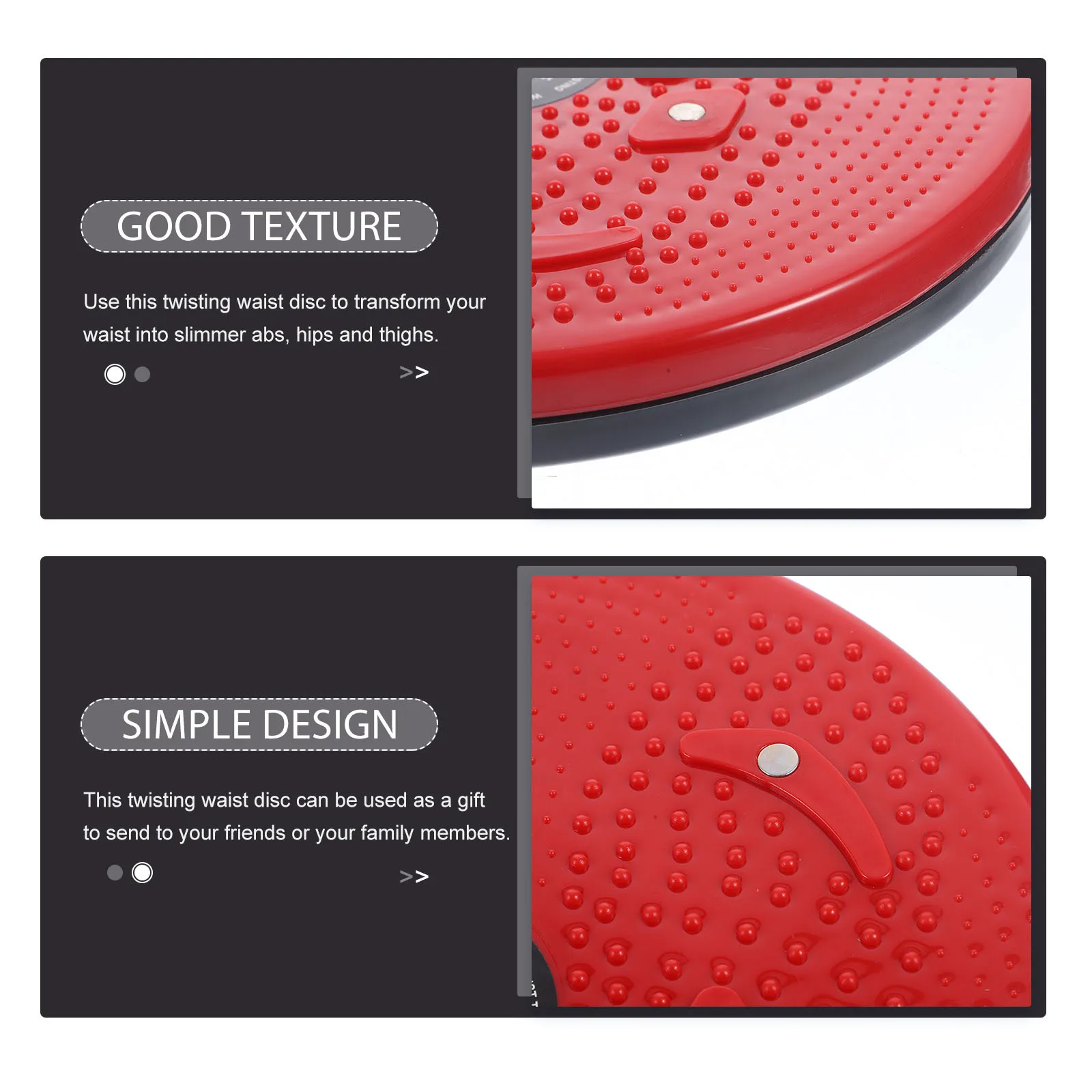 Waist Twisting Disc Non-Slip 3D Rotating Fitness Tool For Abs Hips Thighs Slimming Machine Body Shaping Exercise Device
Waist Twisting Disc Non-Slip 3D Rotating Fitness Tool For Abs Hips Thighs Slimming Machine Body Shaping Exercise Device