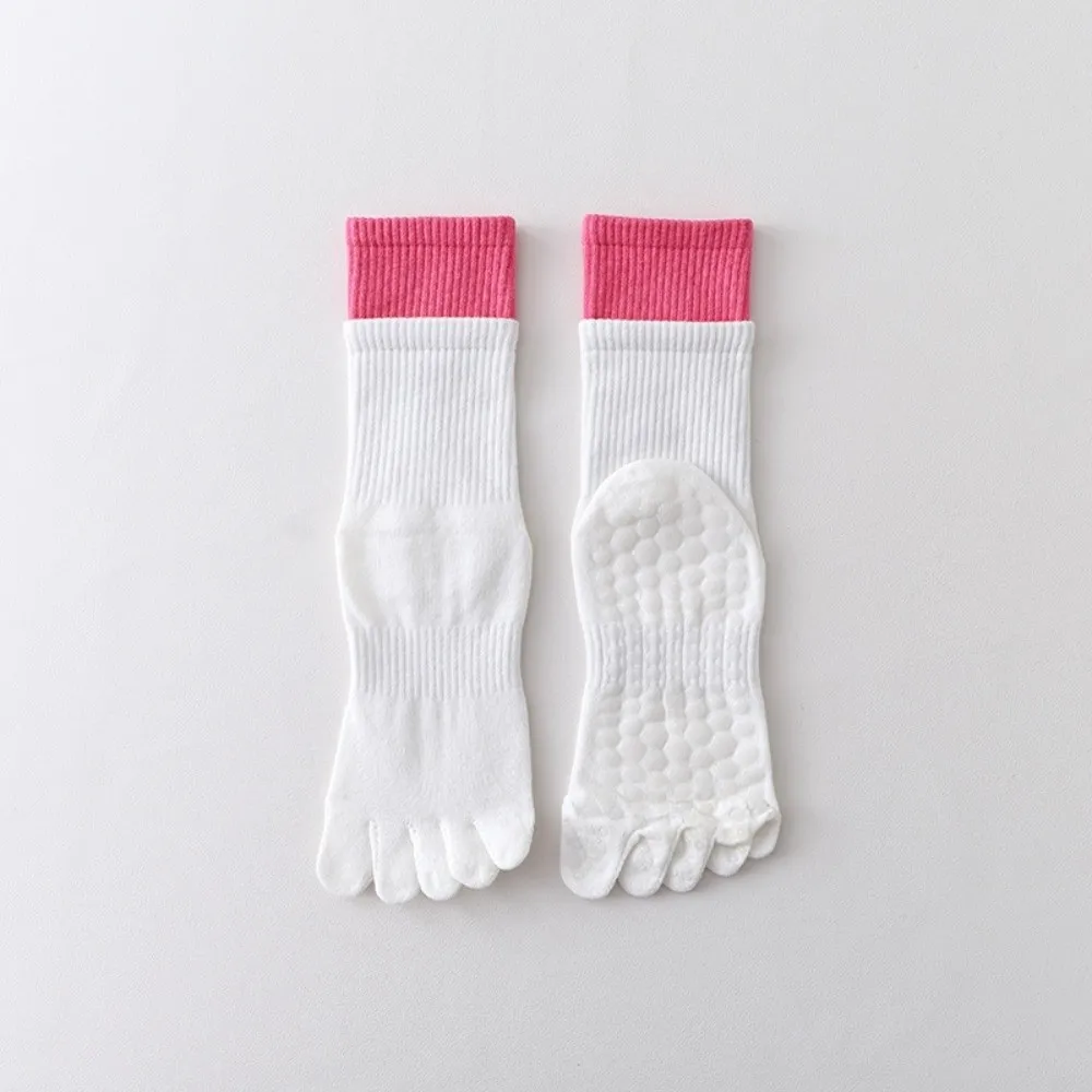 Breathable Five-finger Yoga Socks Five Toes Silicone Non-slip Gym Sports Socks Sweat Absorbing Cotton Pilates Fitness Socks
Breathable Five-finger Yoga Socks Five Toes Silicone Non-slip Gym Sports Socks Sweat Absorbing Cotton Pilates Fitness Socks