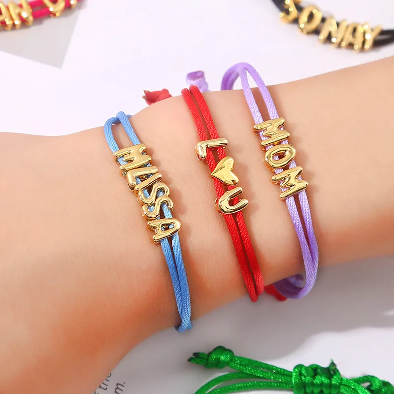 2026 Personalized Initial Braided Bracelet for Women Men Colorful Rope A-Z Alphabet Letter Charm Friendship Jewelry Custom Gift
2026 Personalized Initial Braided Bracelet for Women Men Colorful Rope A-Z Alphabet Letter Charm Friendship Jewelry Custom Gift