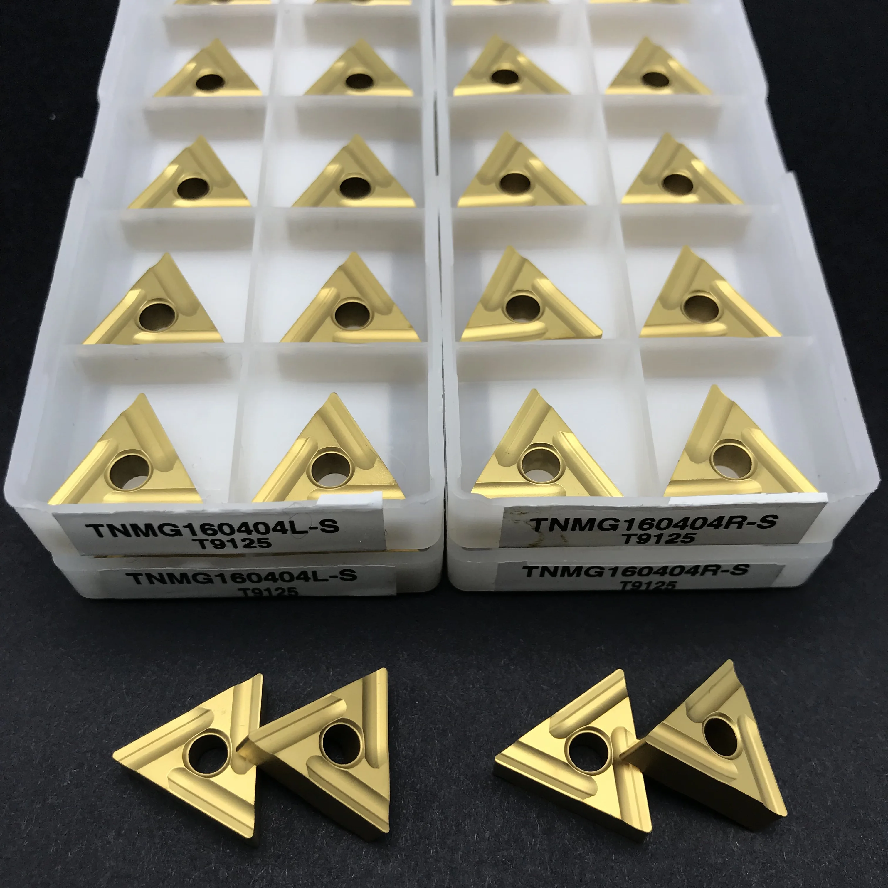 TNMG160404R TNMG160408R T9125 Carbide inserts External Turning tool Cutting tool steel processing CNC lathe turning insert
TNMG160404R TNMG160408R T9125 Carbide inserts External Turning tool Cutting tool steel processing CNC lathe turning insert