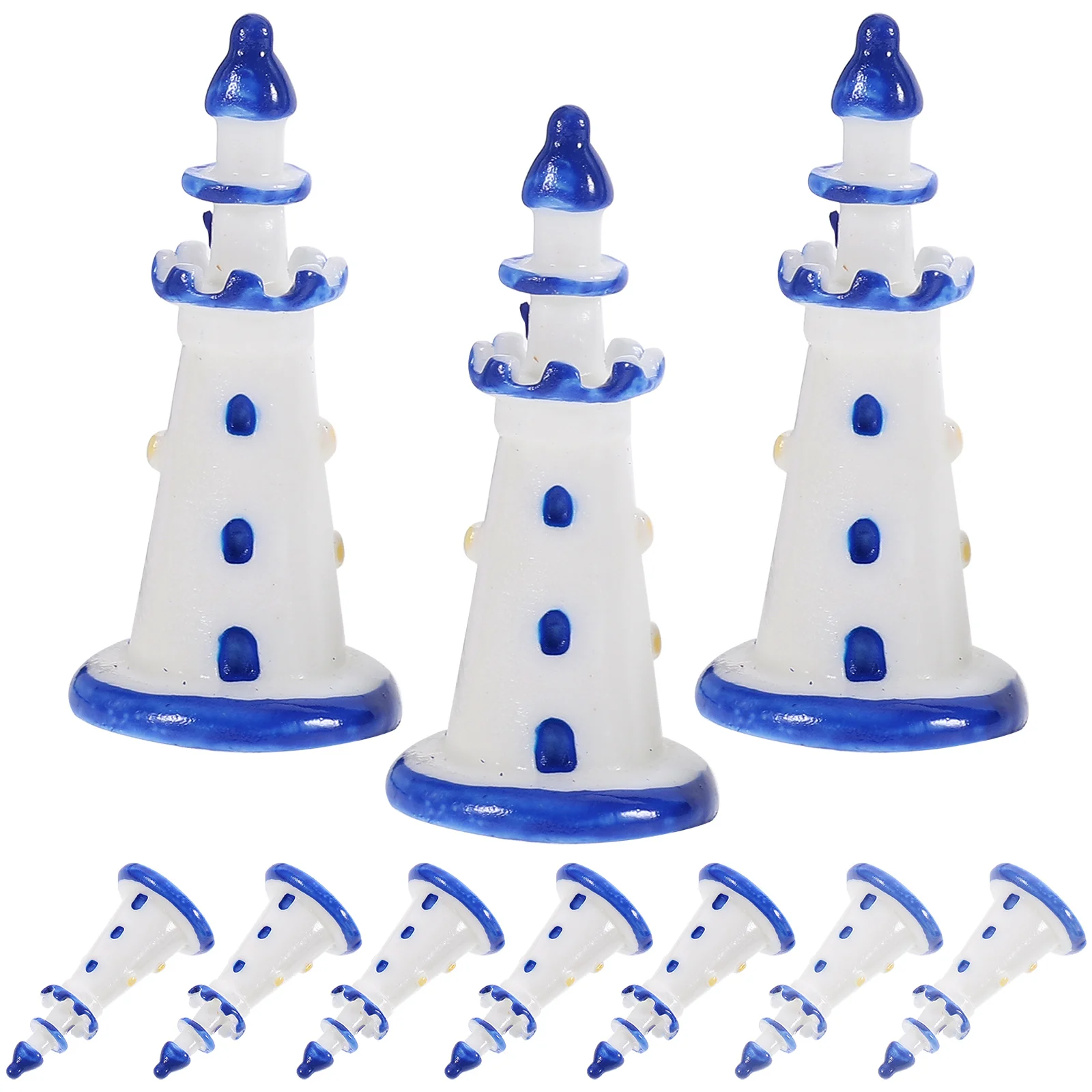 10pcs Mini Lighthouse Models Resin Decor Home Accessories Landscape Crafts Supplies Miniature Dollhouse
10pcs Mini Lighthouse Models Resin Decor Home Accessories Landscape Crafts Supplies Miniature Dollhouse