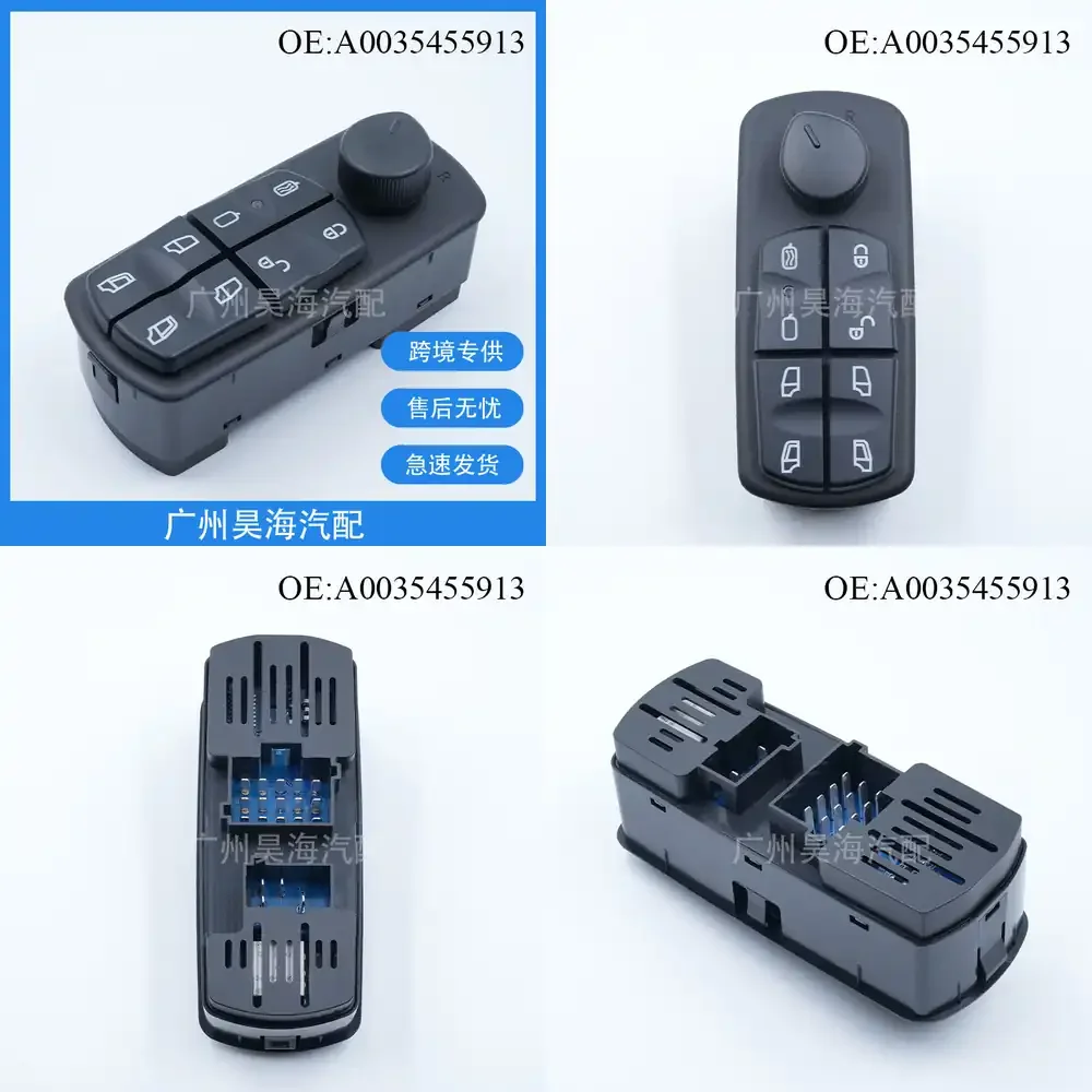Glass Power Window Switch for Mercedes Benz A0035455913 Truck Auto Parts Car Accessories Universal Replacement Switch for
Glass Power Window Switch for Mercedes Benz A0035455913 Truck Auto Parts Car Accessories Universal Replacement Switch for