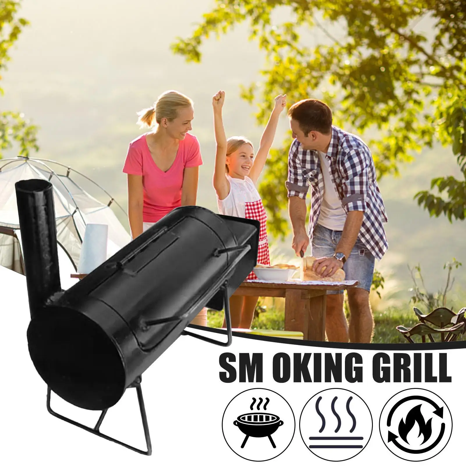 Portable Grill Outdoor Cooking Grill Barbecue Equipment For Balcony Beach Picnic RV Tailgating Backyard Outdoor Kitchen Patio
Portable Grill Outdoor Cooking Grill Barbecue Equipment For Balcony Beach Picnic RV Tailgating Backyard Outdoor Kitchen Patio