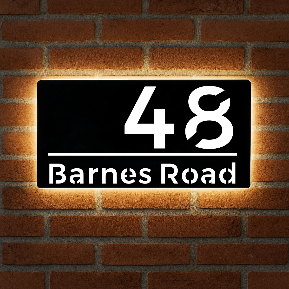 Modern Personalized Custom Laser Cut Acrylic Name Plate 3D LED Light House Number Sign Address Plaque Wall signs For Outdoor
Modern Personalized Custom Laser Cut Acrylic Name Plate 3D LED Light House Number Sign Address Plaque Wall signs For Outdoor