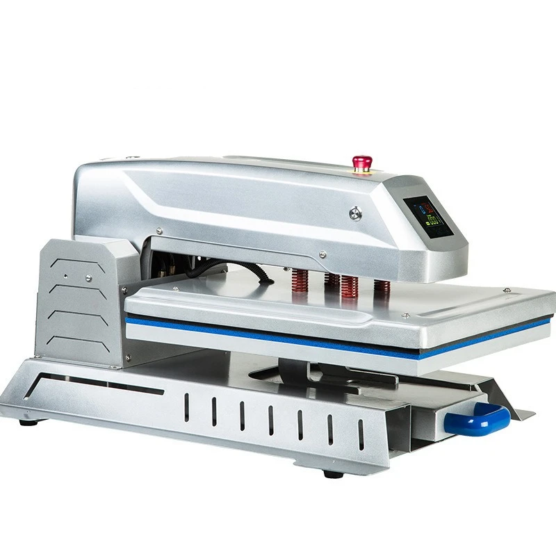 Automatic heat transfer machine High pressure electric printing T-shirt CK101 electric automatic pull-out heat transfer machine
Automatic heat transfer machine High pressure electric printing T-shirt CK101 electric automatic pull-out heat transfer machine
