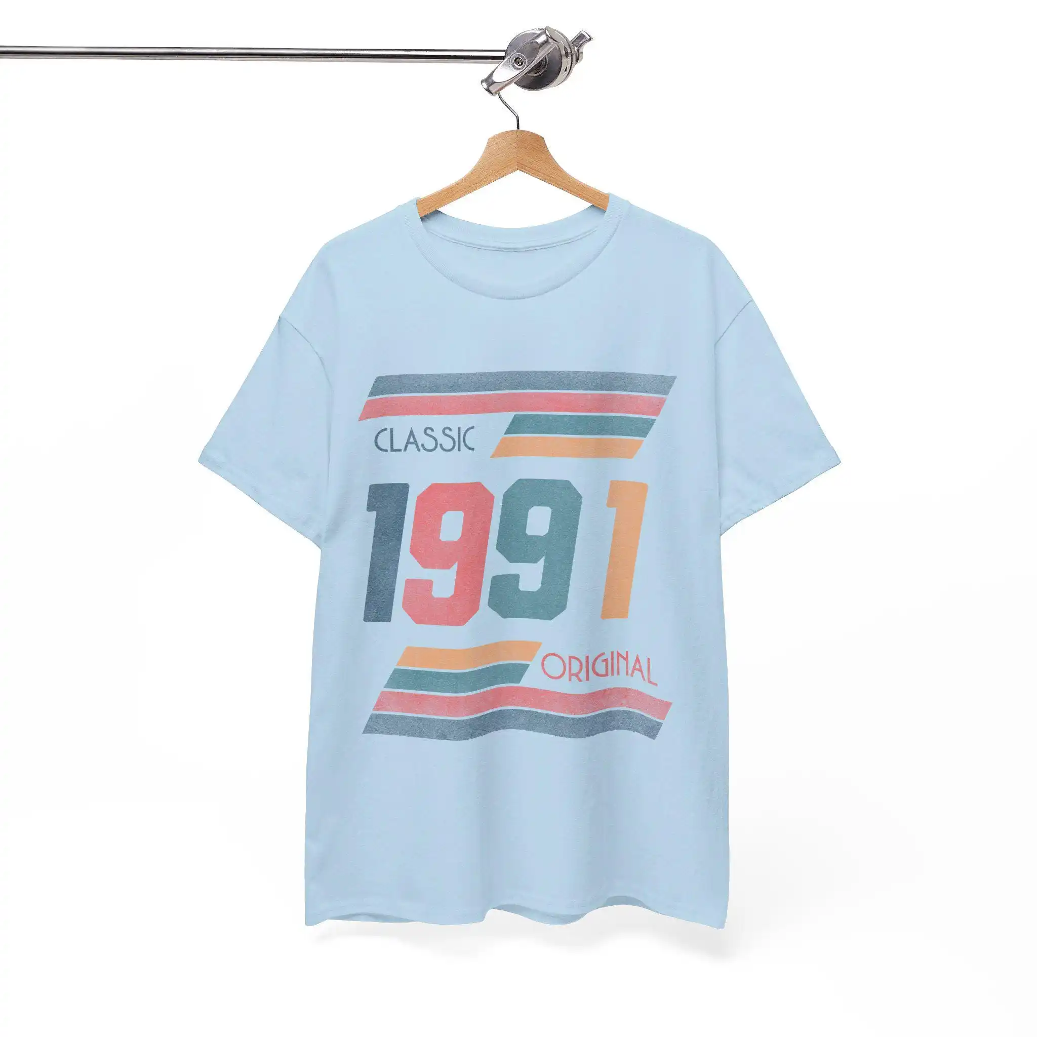Classic 1991 Original Design T Shirt Retro '90S Vintage Inspired Soft Cotton Nostalgic Apparel Timeless Style
Classic 1991 Original Design T Shirt Retro '90S Vintage Inspired Soft Cotton Nostalgic Apparel Timeless Style