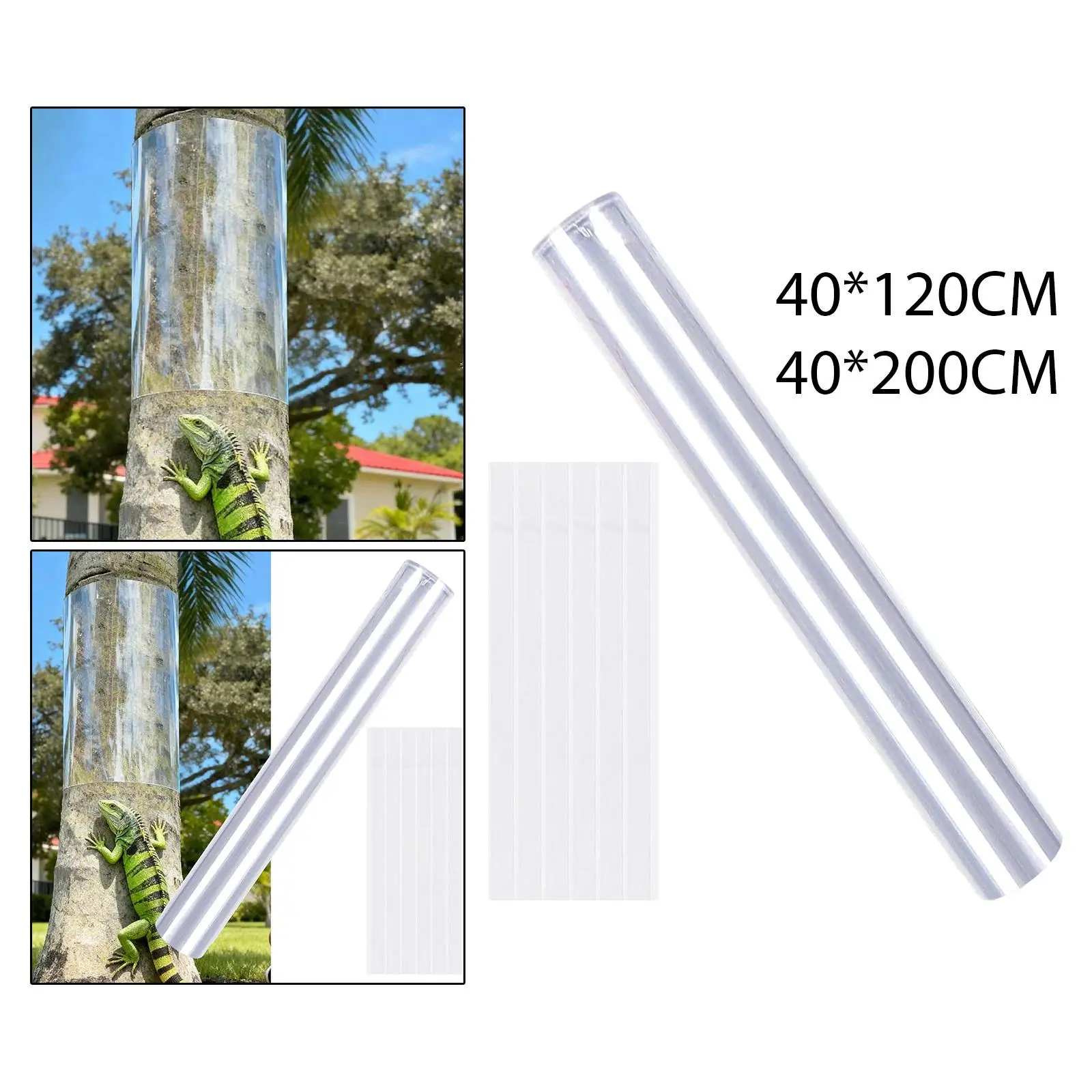 PVC Tree Trunk Protector Guard,Outside Plant Cover with Self Adhesive Strips for Winter,Saplings,Fruit Trees,Landscaping,Shrub
PVC Tree Trunk Protector Guard,Outside Plant Cover with Self Adhesive Strips for Winter,Saplings,Fruit Trees,Landscaping,Shrub