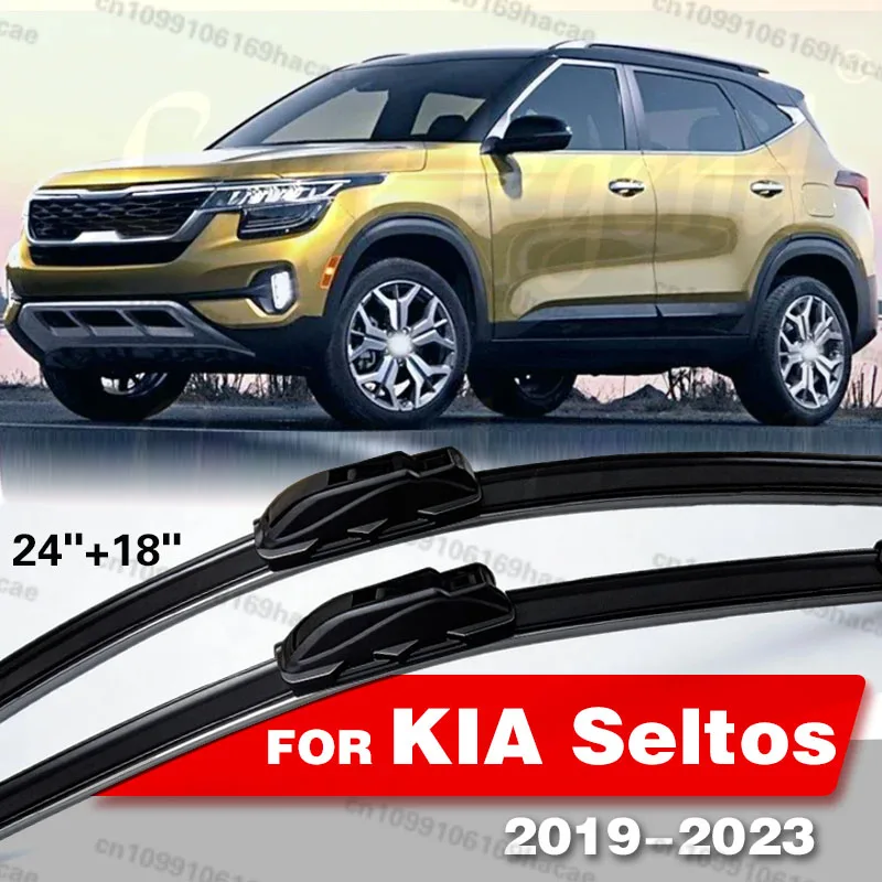 2pcs For KIA Seltos 2019 - 2023 2020 2021 Wiper Front Wiper Blades Windshield Windscreen Window Brushes 24"+18" Car Accessories
2pcs For KIA Seltos 2019 - 2023 2020 2021 Wiper Front Wiper Blades Windshield Windscreen Window Brushes 24"+18" Car Accessories
