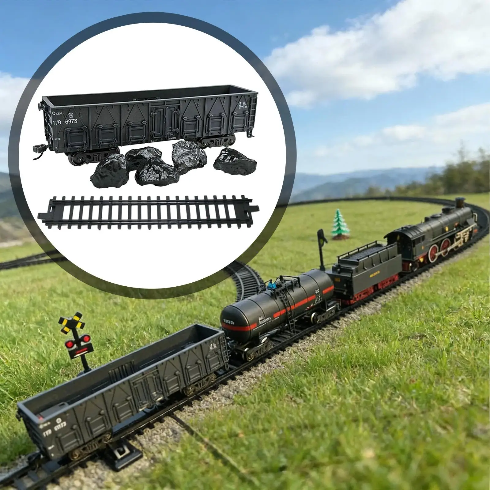 1:75 Train Accessories Model Ornament,Party Collectibles Present Railway Train Set,Miniature Carriage for Boys Girls Kids
1:75 Train Accessories Model Ornament,Party Collectibles Present Railway Train Set,Miniature Carriage for Boys Girls Kids