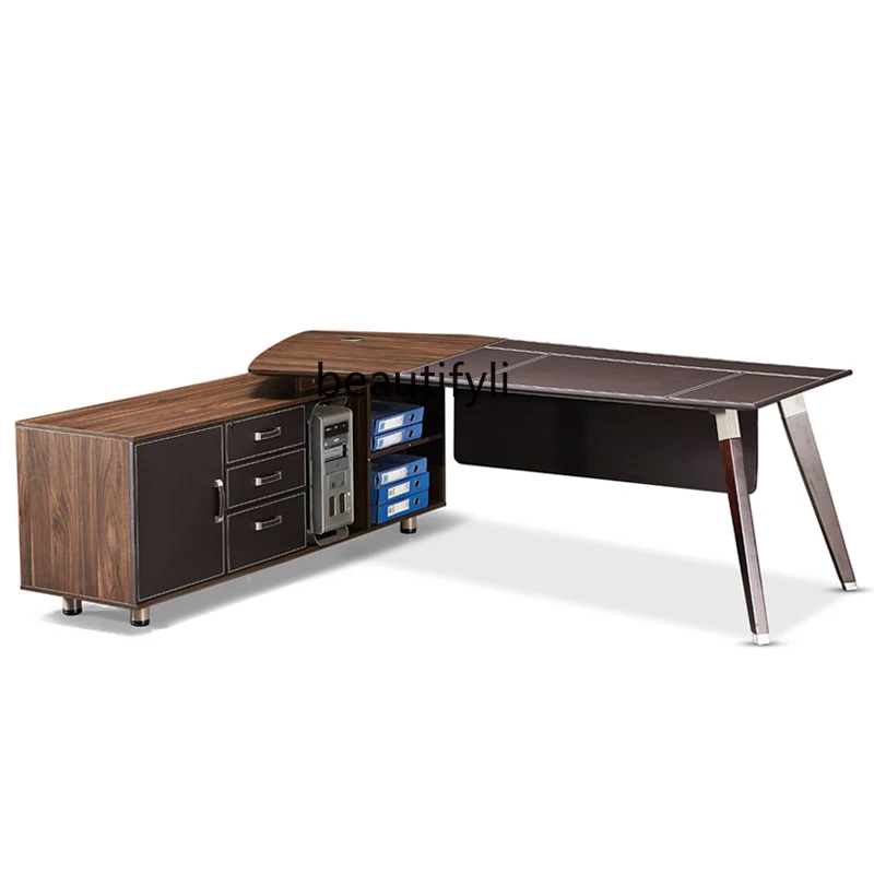 Boss Desk Simple Modern Office Desk for BOSS Business Log Office Desk and Chair Combination Executive Desk Desk Single
Boss Desk Simple Modern Office Desk for BOSS Business Log Office Desk and Chair Combination Executive Desk Desk Single