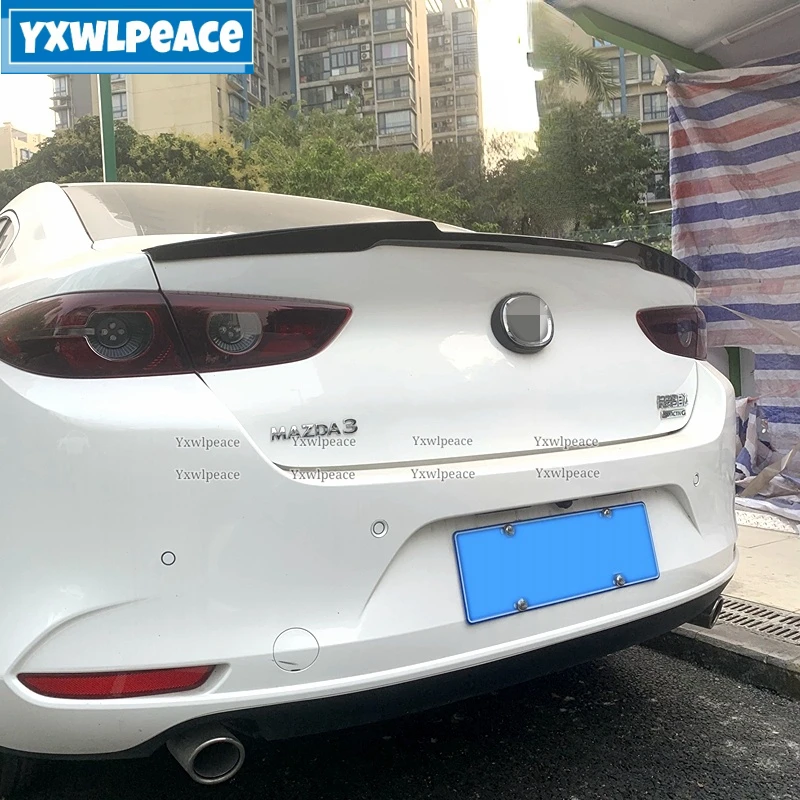 For New Mazda 3 Axela 2019 2020 2021 2022 High Quality ABS Plastic Unpainted Color Rear Trunk Lip Spoiler Wing Car Accessories
For New Mazda 3 Axela 2019 2020 2021 2022 High Quality ABS Plastic Unpainted Color Rear Trunk Lip Spoiler Wing Car Accessories
