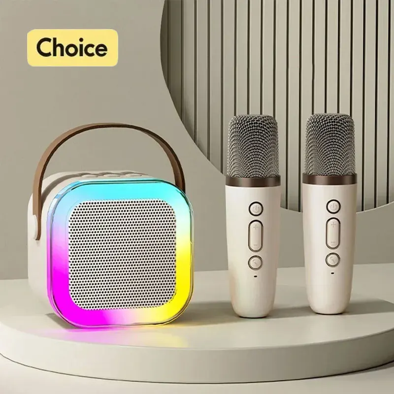 Bluetooth K12 Микрофоны Динамик Мини Караоке 5.3 PA Акустическая система с Hi-Fi стерео Красочные светодиодные фонари для уличной домашней вечеринки
Bluetooth K12 Микрофоны Динамик Мини Караоке 5.3 PA Акустическая система с Hi-Fi стерео Красочные светодиодные фонари для уличной домашней вечеринки