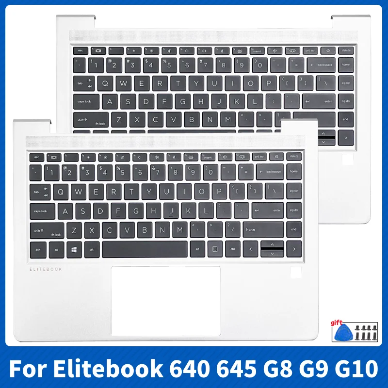 New For HP Elitebook 640 645 G8 G9 G10 US/Spanish Laptop Keyboard Palmrest Upper Cover With Backlight alternate keyboard Case
New For HP Elitebook 640 645 G8 G9 G10 US/Spanish Laptop Keyboard Palmrest Upper Cover With Backlight alternate keyboard Case