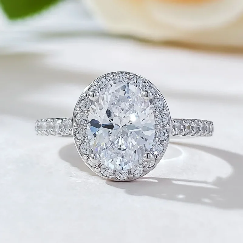 Романтическое овальное кольцо с лабораторным бриллиантом, 100% настоящее серебро 925 пробы, обручальное/свадебное кольцо для женщин, ювелирное украшение для помолвки
Романтическое овальное кольцо с лабораторным бриллиантом, 100% настоящее серебро 925 пробы, обручальное/свадебное кольцо для женщин, ювелирное украшение для помолвки