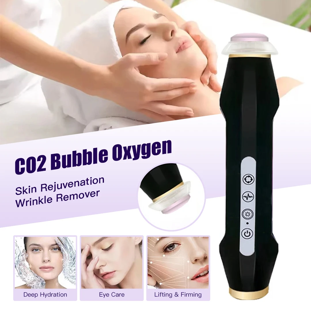 Oxygen Bubble Pen Facial SPA CO2 Bubble Oxygen Beauty Machine Portable Oxygen Bubble Facial Machine
Oxygen Bubble Pen Facial SPA CO2 Bubble Oxygen Beauty Machine Portable Oxygen Bubble Facial Machine