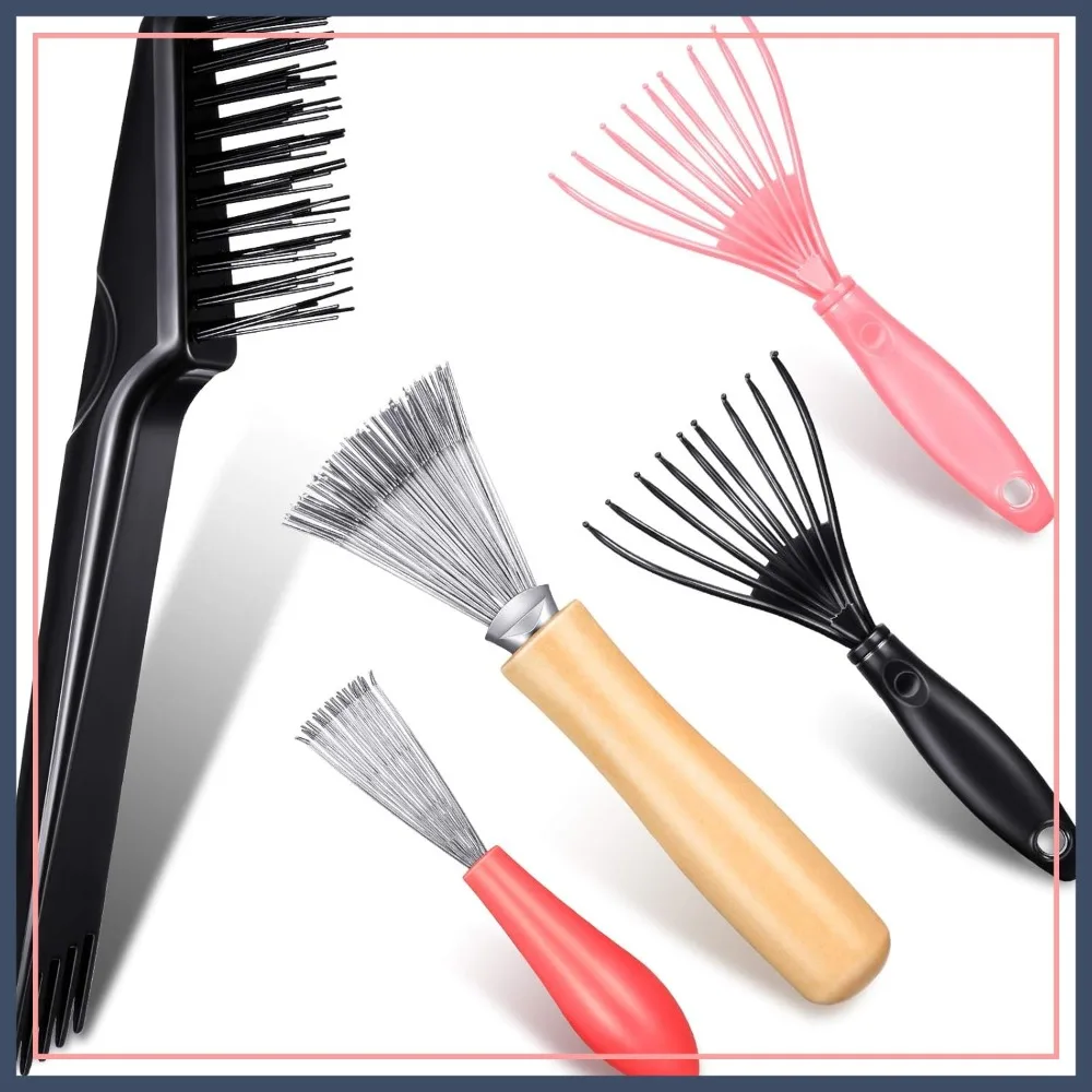 5-Piece Comb Cleaner Set: Rake, Brush & Tool for Removing Hair & Dust from Combs, Ideal for Home & Salon
5-Piece Comb Cleaner Set: Rake, Brush & Tool for Removing Hair & Dust from Combs, Ideal for Home & Salon