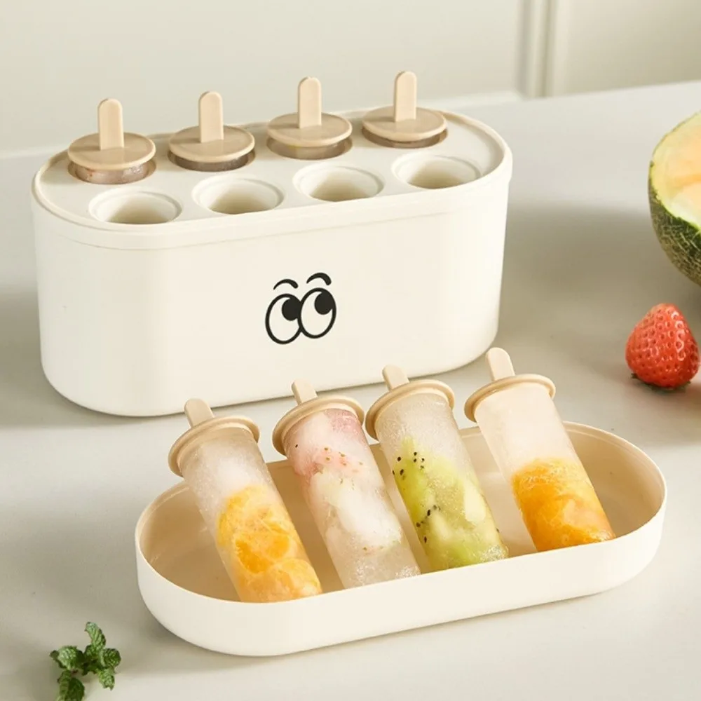 Kitchen Tool PP ICE Cream Mold DIY with Cover Ice-lolly Mold No-toxic Durable Ice Cream Tool Home
Kitchen Tool PP ICE Cream Mold DIY with Cover Ice-lolly Mold No-toxic Durable Ice Cream Tool Home