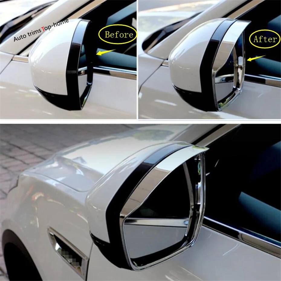ABS Chrome Outside Rearview Mirror Rain Shade Rainproof Blades Cover Trim Fit For Jaguar E-pace E pace 2018 - 2025 Accessories
ABS Chrome Outside Rearview Mirror Rain Shade Rainproof Blades Cover Trim Fit For Jaguar E-pace E pace 2018 - 2025 Accessories