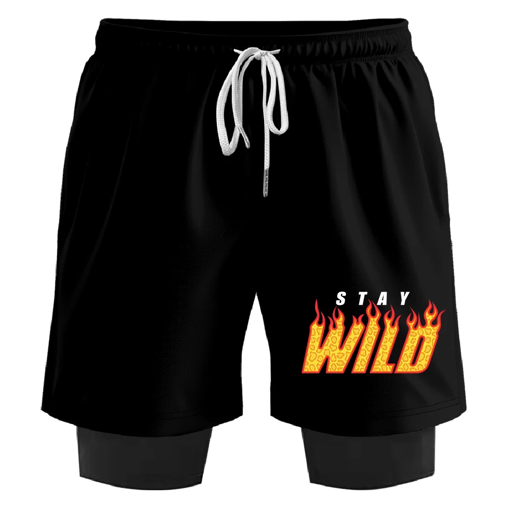 Ben Azelart Stay Wild Fire Sweatshorts Women Men's 2 in 1 Running Shorts Basketball Pants Outdoor Sportwear Short Pants
Ben Azelart Stay Wild Fire Sweatshorts Women Men's 2 in 1 Running Shorts Basketball Pants Outdoor Sportwear Short Pants