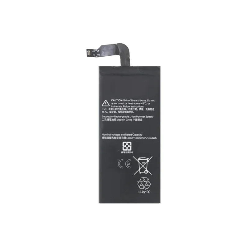 Mobile Phone Battery 3800mAh High Capacity Lightweight G025A-B For Htc For Google Pixel 5XL 5X
Mobile Phone Battery 3800mAh High Capacity Lightweight G025A-B For Htc For Google Pixel 5XL 5X