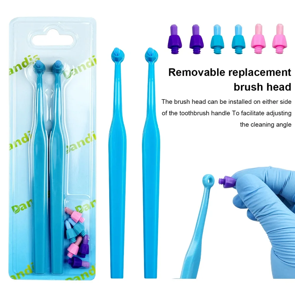 Набор из 10 ортодонтических зубных щеток с маленькой головкой, одинарной щетиной, мягкая щетка для чистки зубов, межзубная щетка, инструменты для гигиены полости рта
Набор из 10 ортодонтических зубных щеток с маленькой головкой, одинарной щетиной, мягкая щетка для чистки зубов, межзубная щетка, инструменты для гигиены полости рта