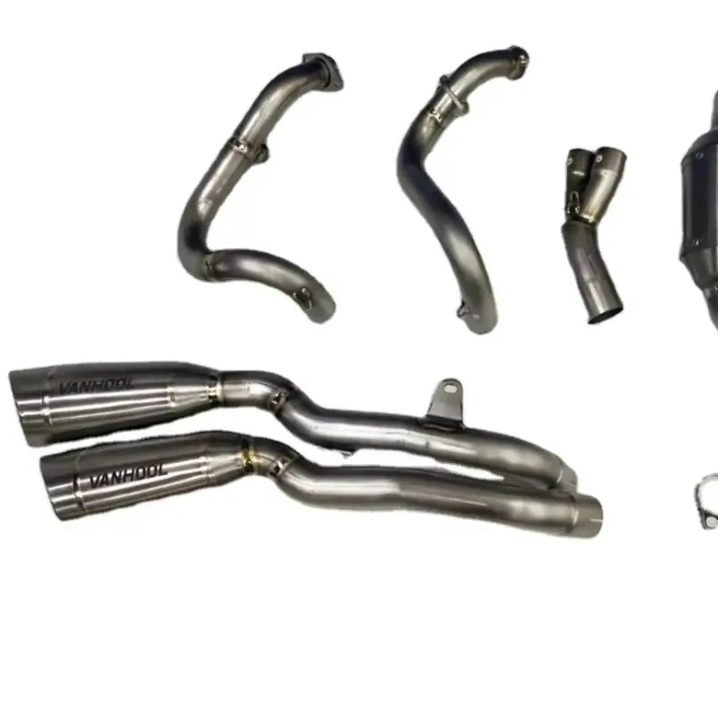 STLF For CFMOTO CLX-700 CLX700 2020-2022 Motorcycle Exhaust Escape Titanium Stainless Steel Exhaust Pipe
STLF For CFMOTO CLX-700 CLX700 2020-2022 Motorcycle Exhaust Escape Titanium Stainless Steel Exhaust Pipe