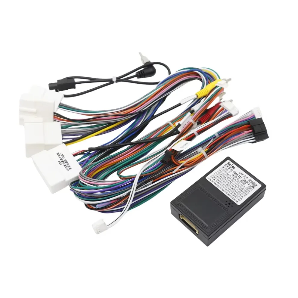 16 Pin To 12Pin 32Pin 24Pin Connector Wiring Harness CanBus Decoder for Renault Clio Mk4 with Tomtom Car Android Cable Adapter
16 Pin To 12Pin 32Pin 24Pin Connector Wiring Harness CanBus Decoder for Renault Clio Mk4 with Tomtom Car Android Cable Adapter
