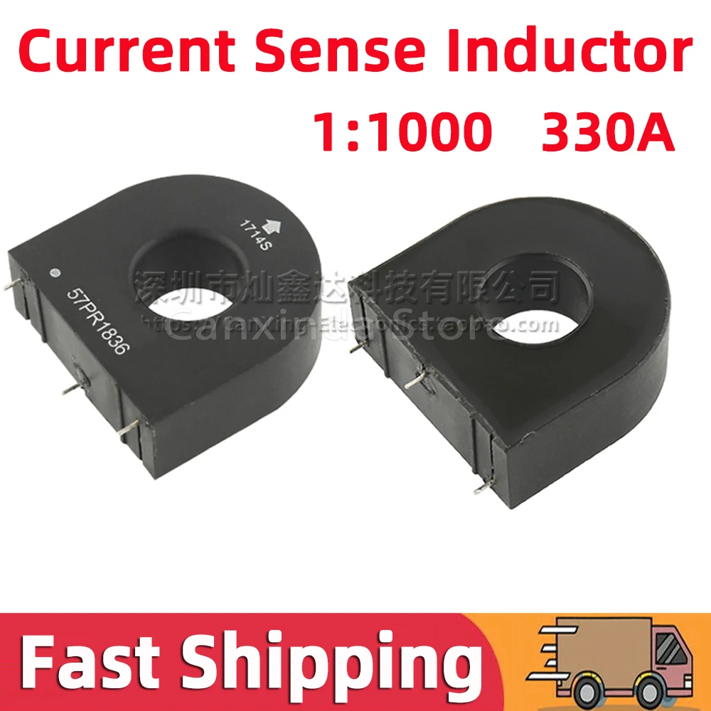 57PR1836 DIP Current Sense Transformer Inductor Precision 330A High Current sensor transformer Turns Ratio 1:1000 50Hz-120Hz
57PR1836 DIP Current Sense Transformer Inductor Precision 330A High Current sensor transformer Turns Ratio 1:1000 50Hz-120Hz