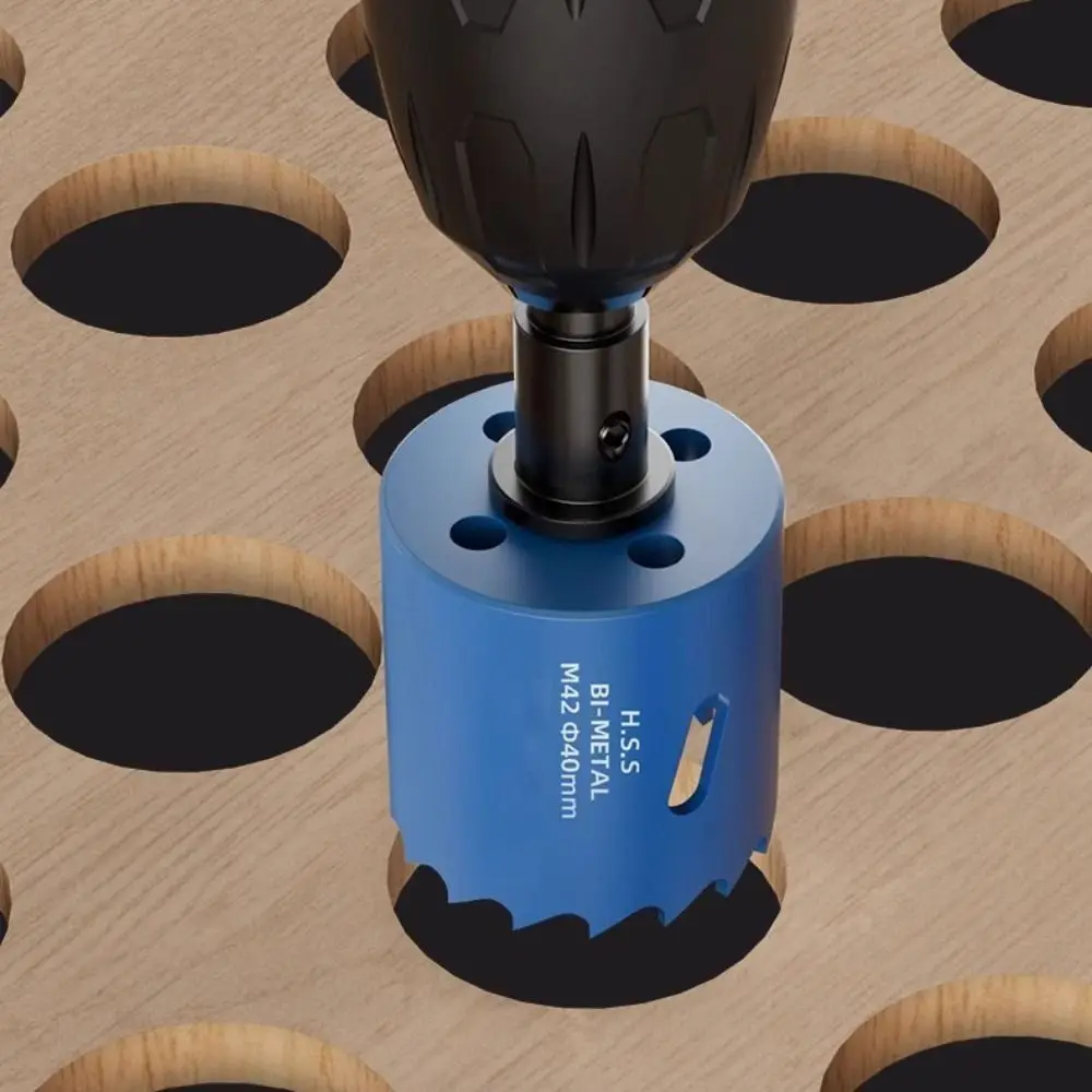50-65mm Hole Saw Drill Bit HSS Steel Easy Chip Removal Wood Drilling Crown Wear Resistant No Slipping Bimetal Hole Opener
50-65mm Hole Saw Drill Bit HSS Steel Easy Chip Removal Wood Drilling Crown Wear Resistant No Slipping Bimetal Hole Opener