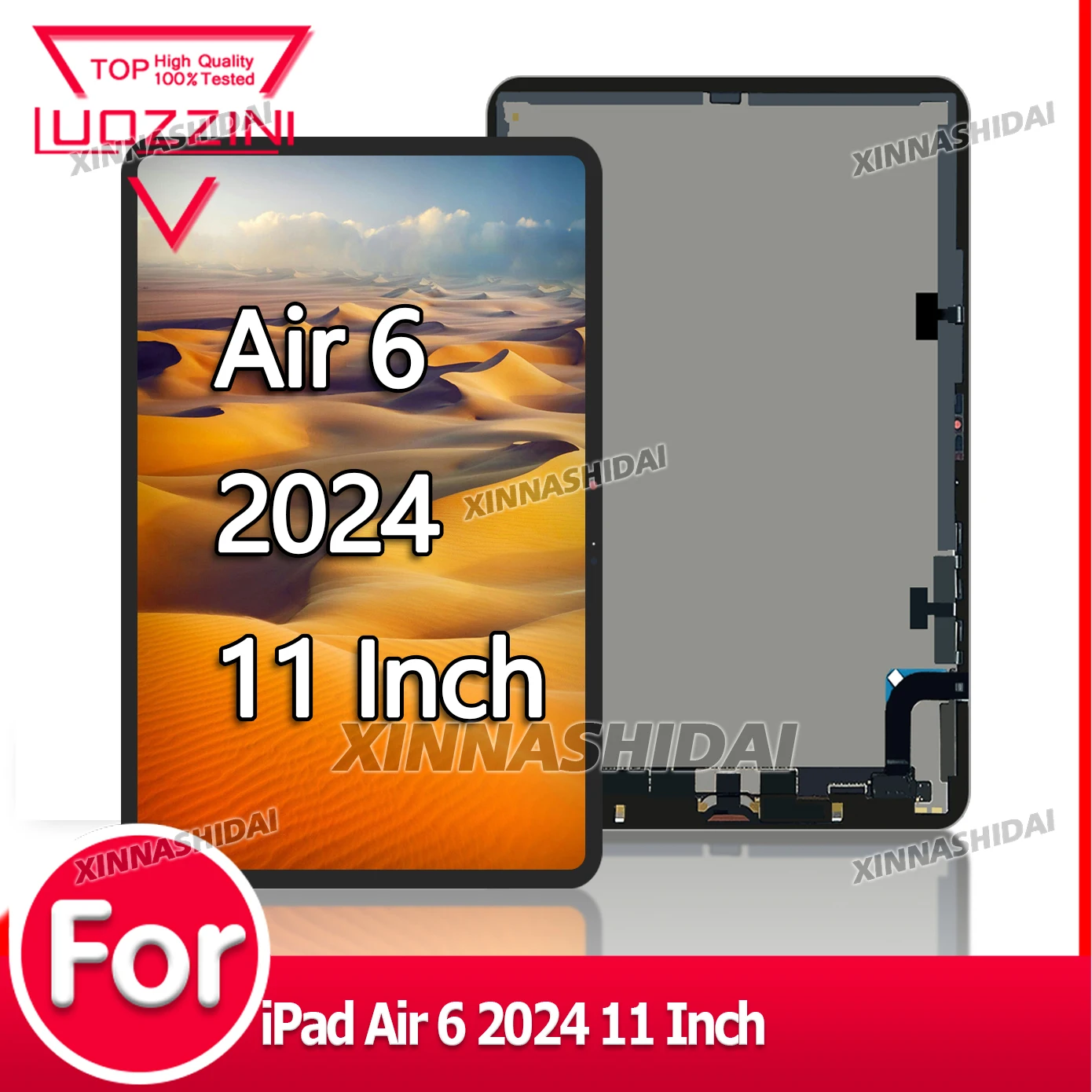 11 "супер качество замена дисплея для iPad Air 6 2024 11 дюймов Gen A2902 ЖК-дисплей с сенсорным дигитайзером в сборе, запасные части для экрана
11 "супер качество замена дисплея для iPad Air 6 2024 11 дюймов Gen A2902 ЖК-дисплей с сенсорным дигитайзером в сборе, запасные части для экрана