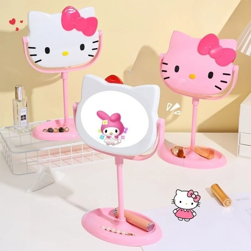 Hello Kitty Cute Anime Makeup Mirror Shopping Date Makeup Mirror Desktop Decoration Children Festival Kawaii Gift Women Supplies
Hello Kitty Cute Anime Makeup Mirror Shopping Date Makeup Mirror Desktop Decoration Children Festival Kawaii Gift Women Supplies