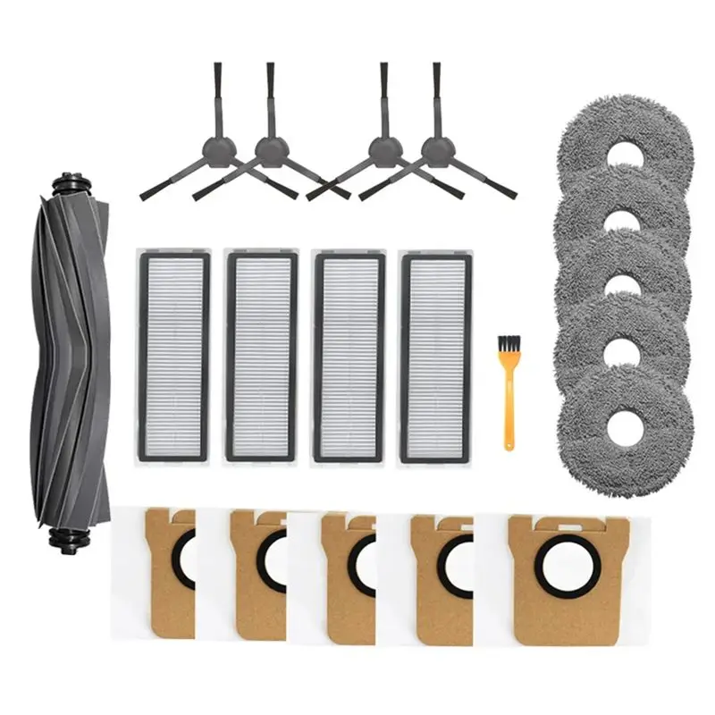 AUAU - Запасные части для робота-пылесоса Xiaomi S10+ / S10 Plus: основная и боковые щетки, HEPA-фильтр, салфетки для влажной уборки
AUAU - Запасные части для робота-пылесоса Xiaomi S10+ / S10 Plus: основная и боковые щетки, HEPA-фильтр, салфетки для влажной уборки