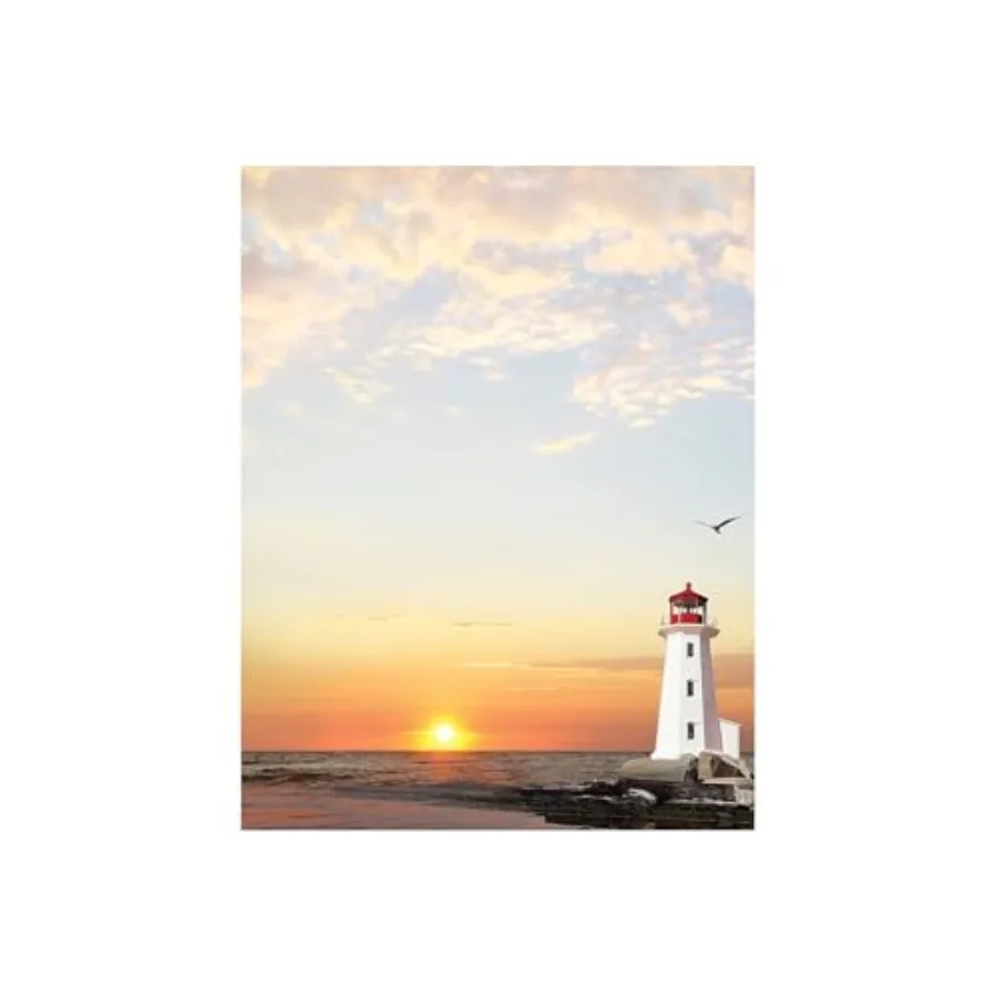 Ocean Sunset Letterhead, 8.5" x 11", 80 count 2017040
Ocean Sunset Letterhead, 8.5" x 11", 80 count 2017040