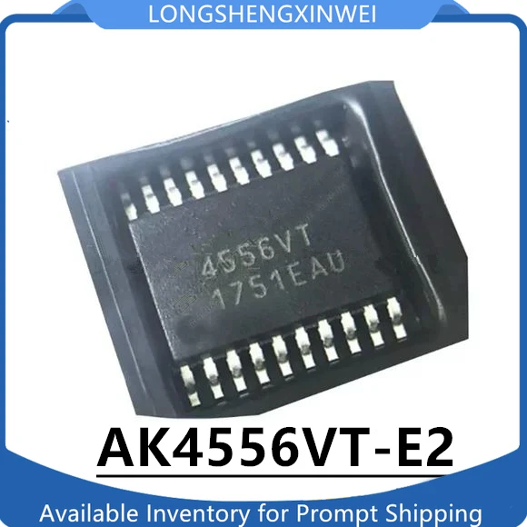 1 шт. новый оригинальный AK4556VT AK4556VT-E2 TSSOP-20 микросхема аудиоинтерфейса на складе
1 шт. новый оригинальный AK4556VT AK4556VT-E2 TSSOP-20 микросхема аудиоинтерфейса на складе