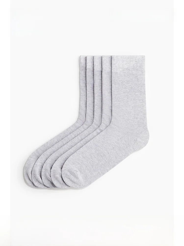 H&M Men's Summer New Style Casual Mid-Calf Socks 5 Pairs Pack Cotton Blend Comfortable Breathable Fashionable Stockings
H&M Men's Summer New Style Casual Mid-Calf Socks 5 Pairs Pack Cotton Blend Comfortable Breathable Fashionable Stockings