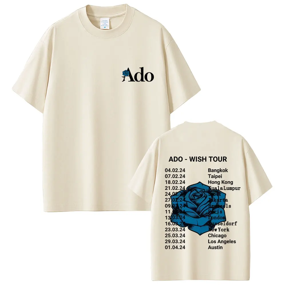Ado Tour 2025 Merch T-shirt Men Women Fashion Oversized T Shirt Unisex Y2k Japanese Style Short Sleeve Tees Male Casual T-shirts
Ado Tour 2025 Merch T-shirt Men Women Fashion Oversized T Shirt Unisex Y2k Japanese Style Short Sleeve Tees Male Casual T-shirts
