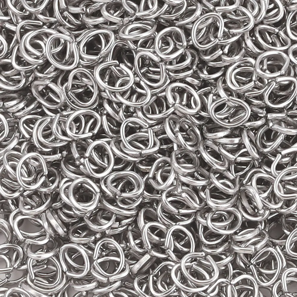 200pcs Stainless Steel Oval Jump Rings For Jewelry Making Supplies DIY Split Rings Connectors For Jewelry Makings Findings
200pcs Stainless Steel Oval Jump Rings For Jewelry Making Supplies DIY Split Rings Connectors For Jewelry Makings Findings