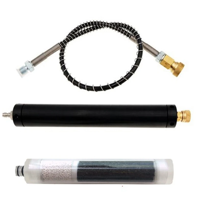 1Set Pcp Air Filter Compressor Oil-Water Separator High Pressure 300Bar Pump Filter Separator With Spare Filter Elements
1Set Pcp Air Filter Compressor Oil-Water Separator High Pressure 300Bar Pump Filter Separator With Spare Filter Elements