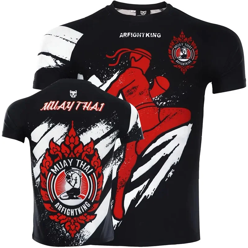 3D Men's T Shirt Muay Thai Running Fitness Sport Short Sleeve y2k Outdoor Boxing Wrestling Tracksuits Summer Breathable Children
3D Men's T Shirt Muay Thai Running Fitness Sport Short Sleeve y2k Outdoor Boxing Wrestling Tracksuits Summer Breathable Children