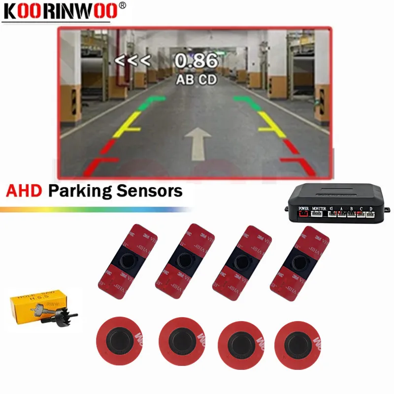 Parking Sensor Kit 4 Reversing Radar Universal Ahd Blind Zone Control Security System For Auto Parktronic Electronic Accessories
Parking Sensor Kit 4 Reversing Radar Universal Ahd Blind Zone Control Security System For Auto Parktronic Electronic Accessories