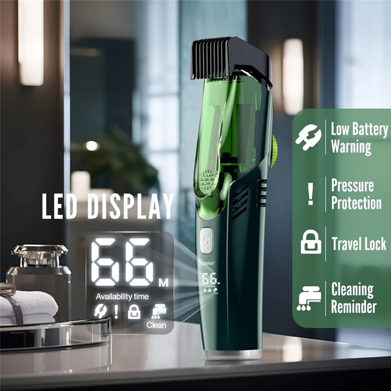 B90B-Electric Shaver With Built-In Vacuum Electric Shaver With Built-In Vacuum Precision Clipper For Mustache
B90B-Electric Shaver With Built-In Vacuum Electric Shaver With Built-In Vacuum Precision Clipper For Mustache