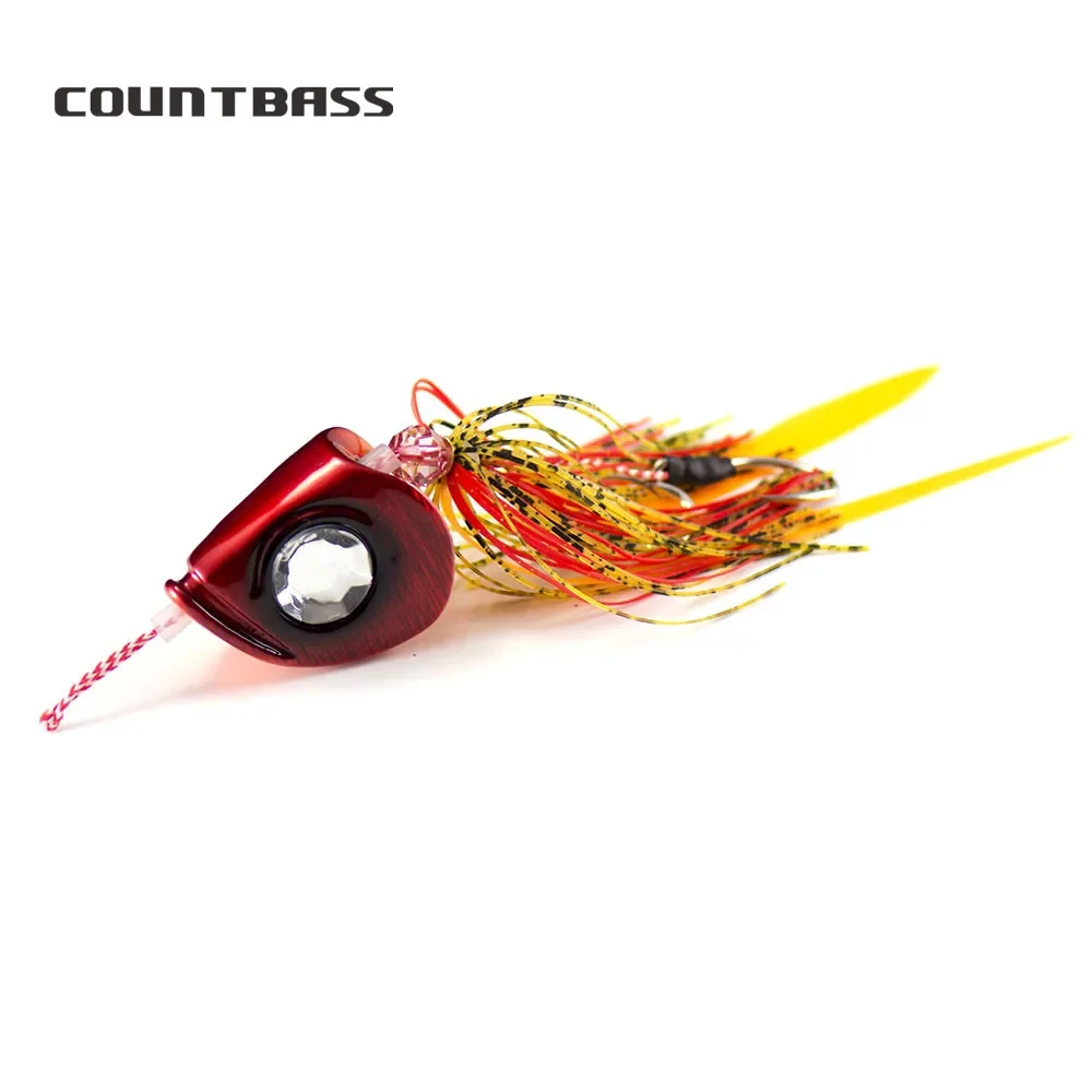 Countbass 100g Ultimate Slider Jig Tai Rubber Kabura Bottom Madai Rigged Assist Hook Squid Snapper Sinker Fishing Lure
Countbass 100g Ultimate Slider Jig Tai Rubber Kabura Bottom Madai Rigged Assist Hook Squid Snapper Sinker Fishing Lure
