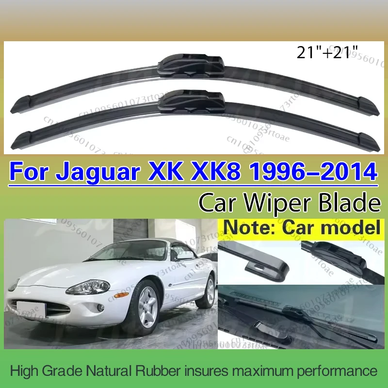 Car Wiper Blade For Jaguar XK XK8 1996 - 2014 Front Window Windscreen Windshield Wipers Blades Rain Brush Accessories 21"+21"
Car Wiper Blade For Jaguar XK XK8 1996 - 2014 Front Window Windscreen Windshield Wipers Blades Rain Brush Accessories 21"+21"