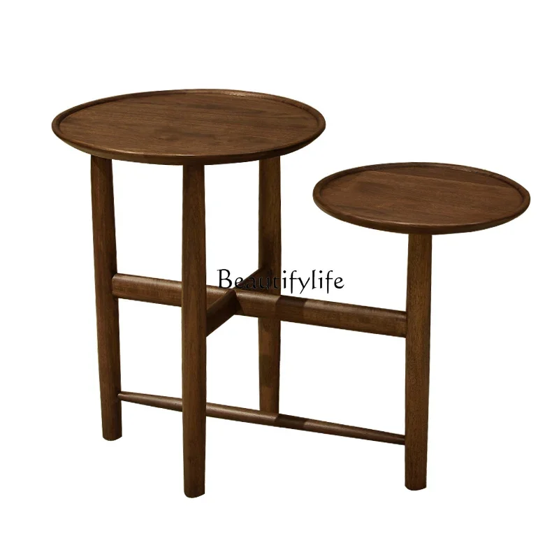 Black walnut small coffee table flower table living room home simple modern creative tea table solid wood
Black walnut small coffee table flower table living room home simple modern creative tea table solid wood