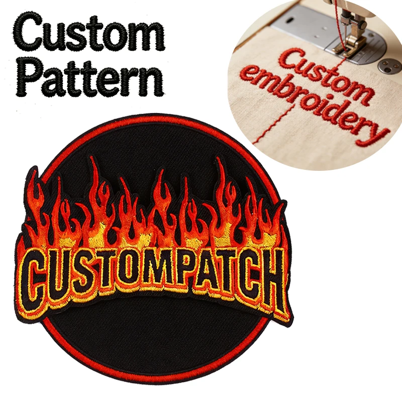 Custom Logo/Pattern Embroidery Patches Custom Team Individual Patch Iron On Patches For Clothing DIY Hook and Loop Print Patch
Custom Logo/Pattern Embroidery Patches Custom Team Individual Patch Iron On Patches For Clothing DIY Hook and Loop Print Patch