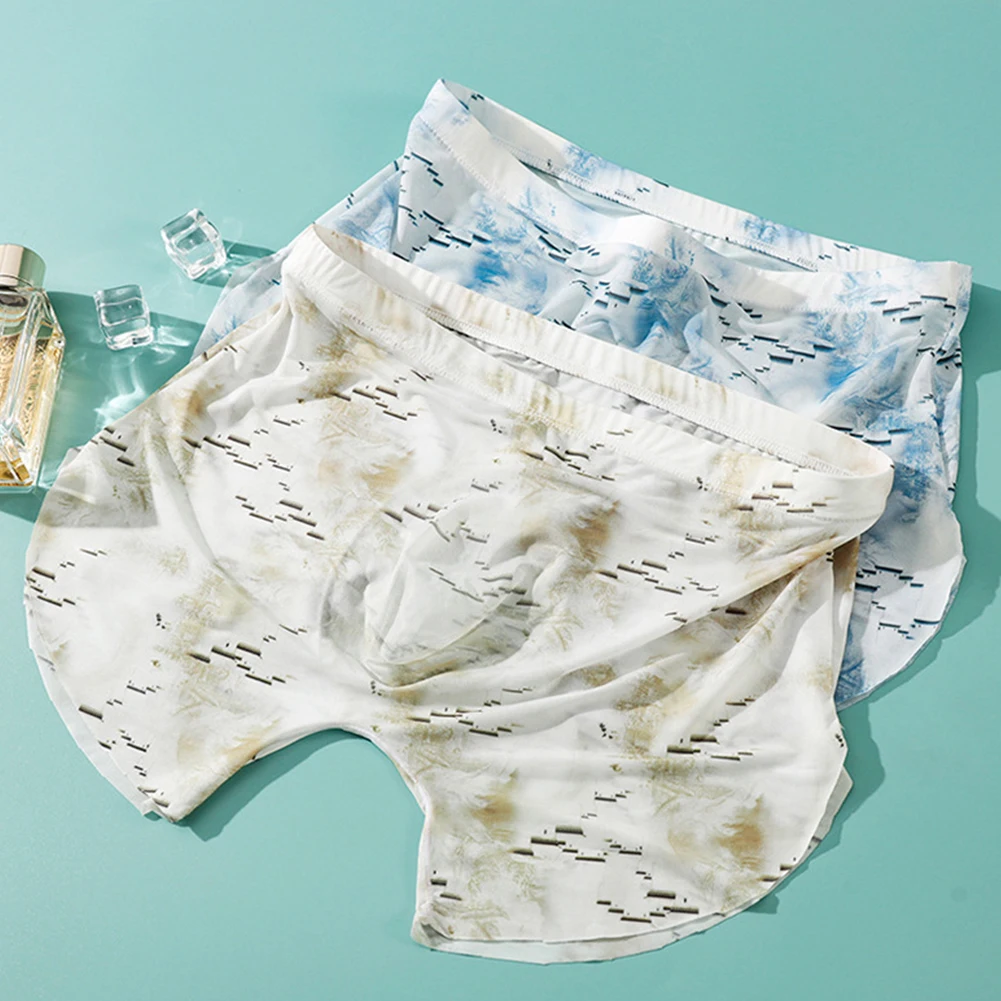 Men Underwear Comfortable Sexy Lingerie Loose Breathable Boxer Shorts Mesh Underpants Men Soft See Through Trunks Men's Clothing
Men Underwear Comfortable Sexy Lingerie Loose Breathable Boxer Shorts Mesh Underpants Men Soft See Through Trunks Men's Clothing