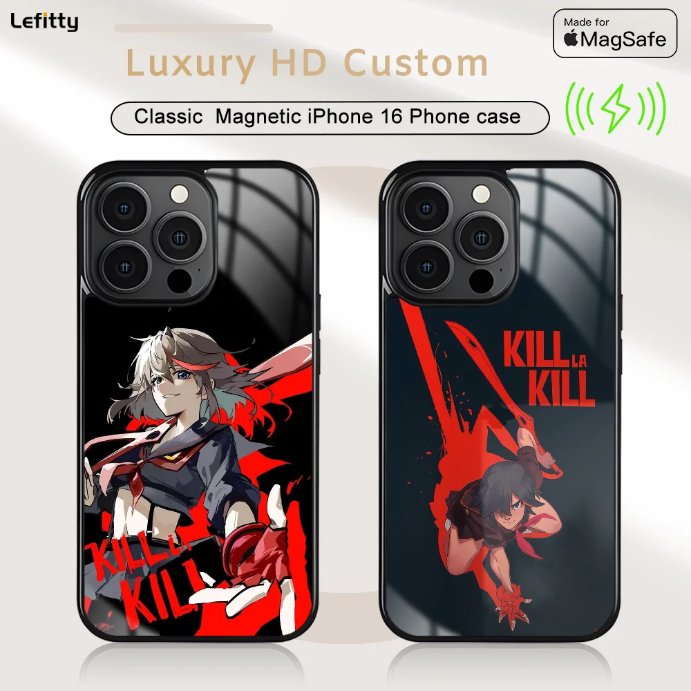 Cool Ainme K-Kill la kill Phone Case For iPhone 16 15 14 13 12 11 Pro Max Plus Mini Magnetic Magsafe Wireless Charging Cover
Cool Ainme K-Kill la kill Phone Case For iPhone 16 15 14 13 12 11 Pro Max Plus Mini Magnetic Magsafe Wireless Charging Cover