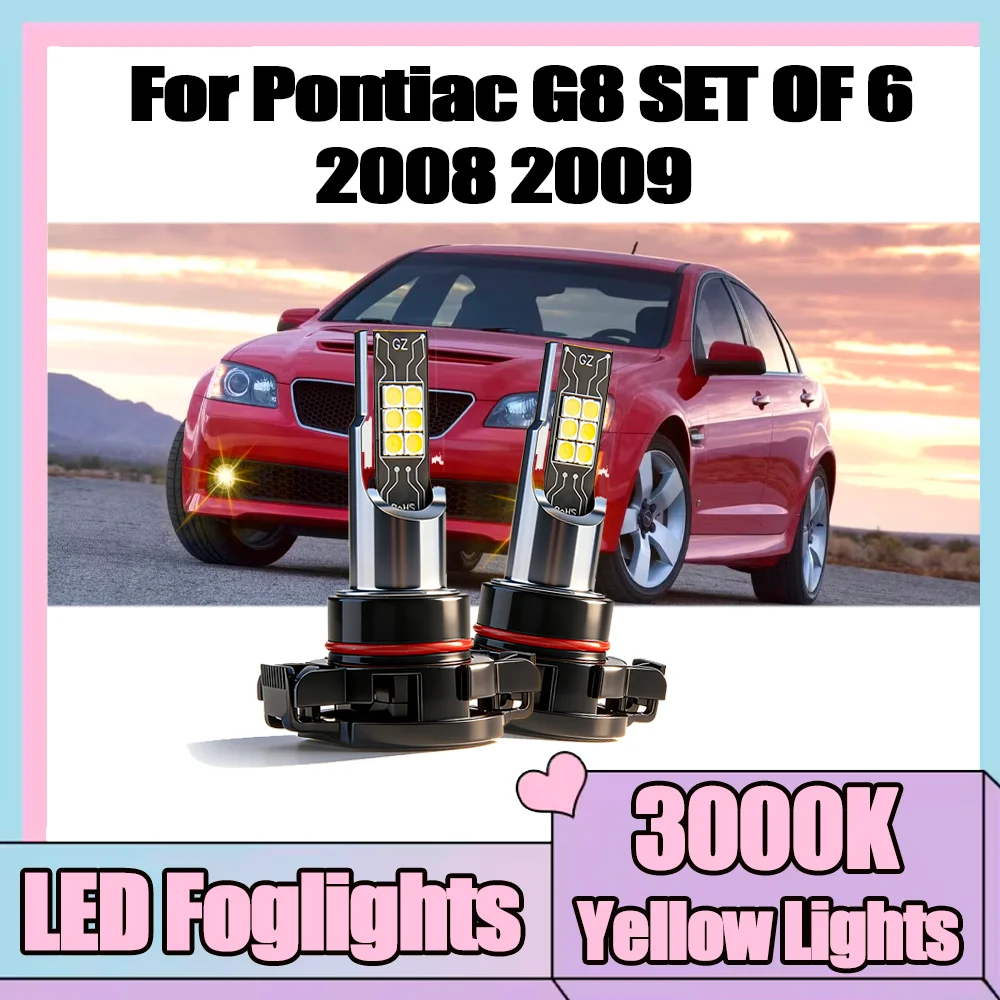 2PCS Canbus No error 90W High Power LED Car Fog Light Bulbs Super Bright 3000K Yellow 12V 24V For Pontiac G8 SET OF 6 2008 2009
2PCS Canbus No error 90W High Power LED Car Fog Light Bulbs Super Bright 3000K Yellow 12V 24V For Pontiac G8 SET OF 6 2008 2009