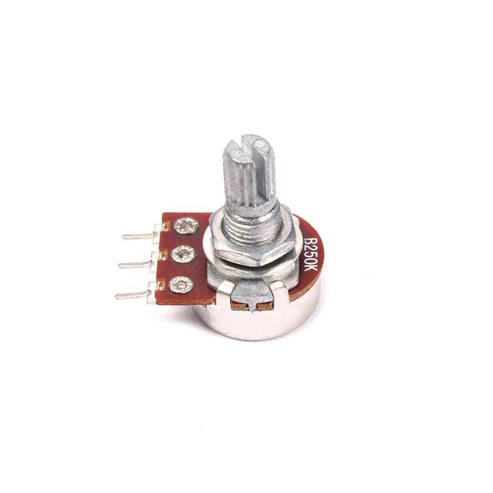 Guitar Accessory B250K Mini Short Knurled Split Shaft Straight Pot Guitar Potentiometers Shaft Volume and Tone Controls
Guitar Accessory B250K Mini Short Knurled Split Shaft Straight Pot Guitar Potentiometers Shaft Volume and Tone Controls